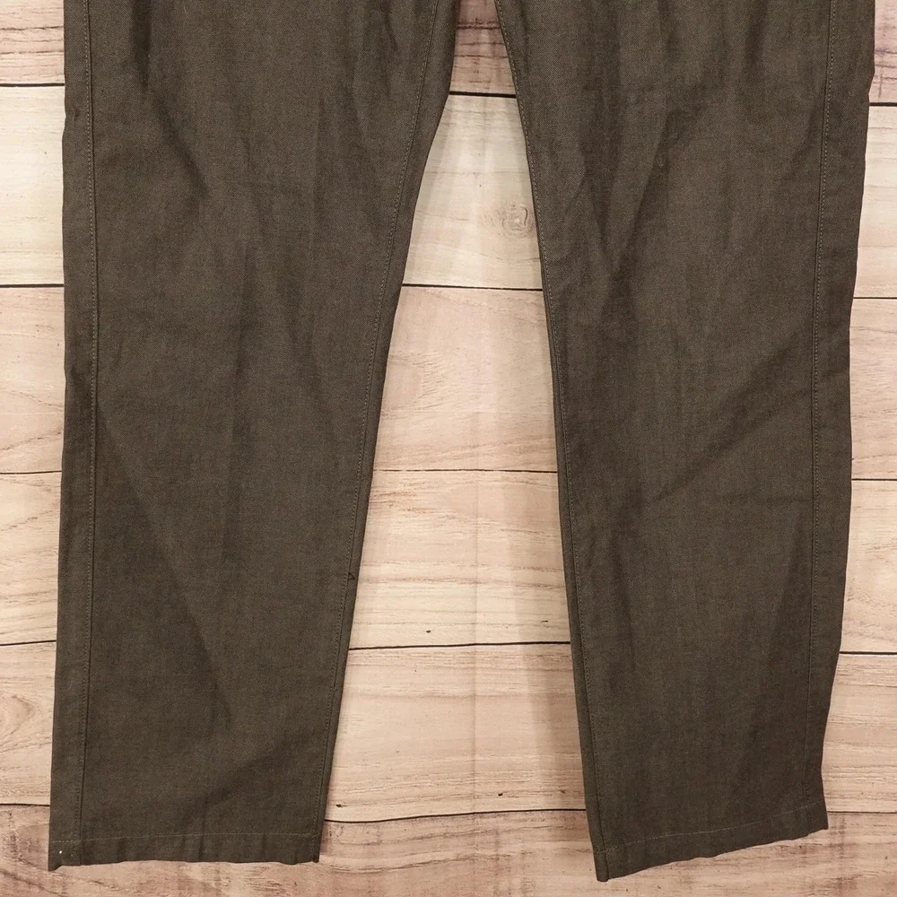 Banana Republic Kentfield Chino Pants Mens 32x30 Brown Regular Fit Cotton